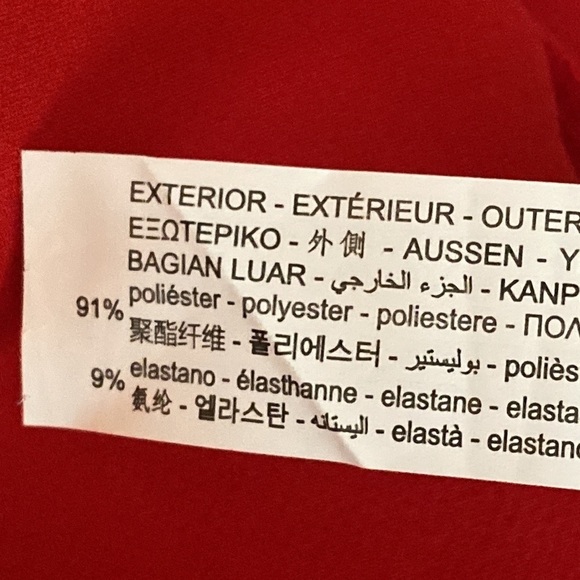 NWT. Zara Red Strappy Cut Out Midi Dress with V-neckline. Size S. - Picture 10 of 11